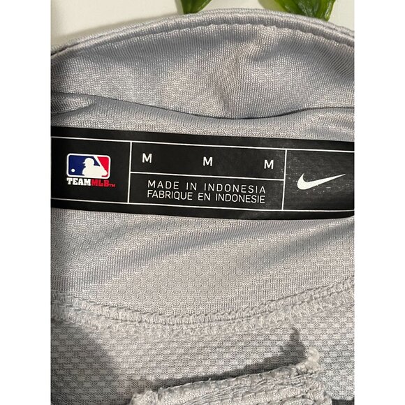 Nike Team MLB Gray SOX SOCHACKI 7 Jersey Shirt Medium M - Picture 9 of 12